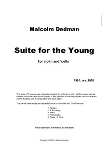 Suite for the Young, MME1: Suite for the Young by Malcolm Dedman