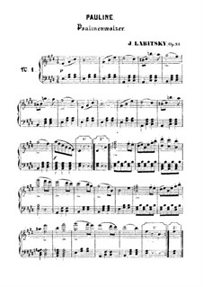Paulinenwalzer, Op.33: Paulinenwalzer by Joseph Labitzky