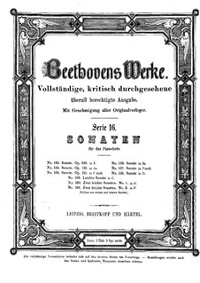 Sonate für Klavier Nr.30, Op.109: Für einen Interpreten by Ludwig van Beethoven