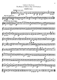 Ouvertüre: Hörnerstimmen by Ludwig van Beethoven