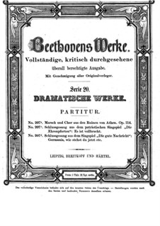 Die Ruinen von Athen, Op.114: Marsch und Chor by Ludwig van Beethoven