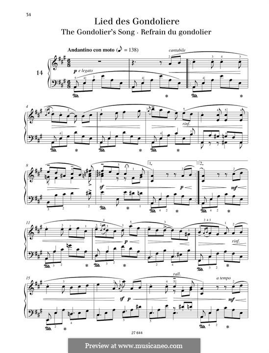 Etüde Nr.14: Für Klavier by Johann Friedrich Burgmüller