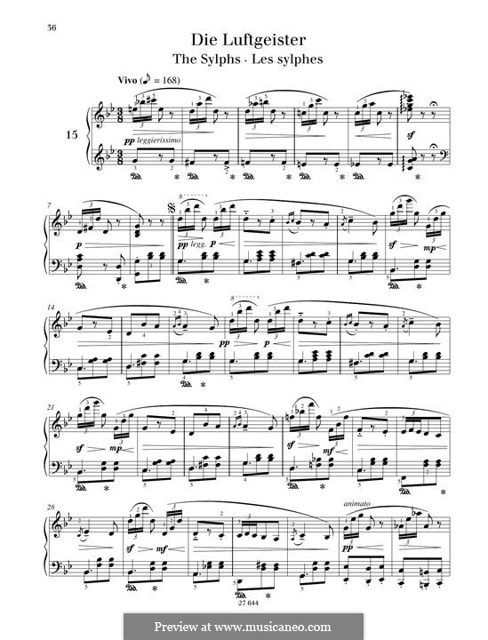 Etüde Nr.15: Für Klavier by Johann Friedrich Burgmüller