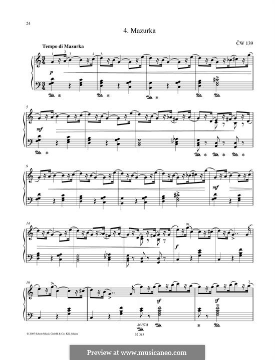 Nr.10 Mazurka: Für Klavier by Pjotr Tschaikowski