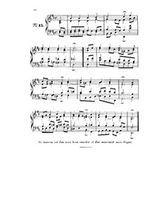 Choix de chorals: Choral No.15 by Johann Sebastian Bach