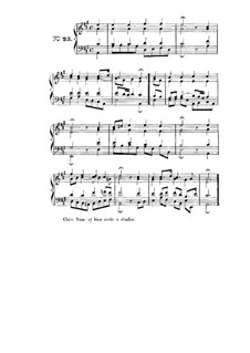 Choix de chorals: Choral No.23 by Johann Sebastian Bach