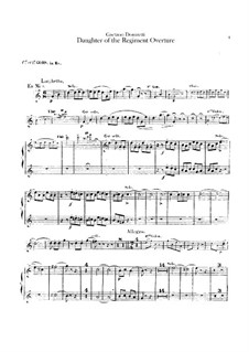 Die Regimentstochter: Ouvertüre – Waldhornstimmen by Gaetano Donizetti