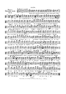 Benedicam Dominum, HV 55: Altstimme by Joseph Eybler