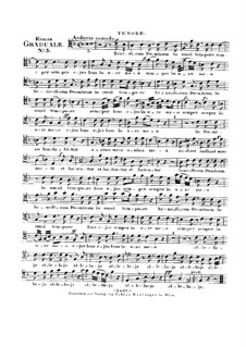 Benedicam Dominum, HV 55: Tenorstimme by Joseph Eybler