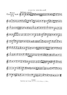 Benedicam Dominum, HV 55: Hornstimme I by Joseph Eybler