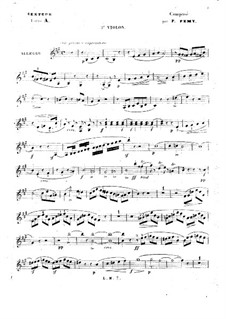 Streichsextett in A-Dur: Violinstimme II by François Fémy