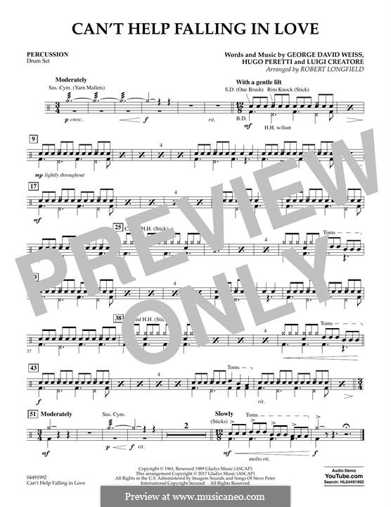 String Orchestra version: Percussion by George David Weiss, Hugo Peretti, Luigi Creatore