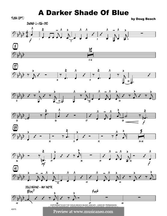 A Darker Shade of Blue: Tubastimme by Doug Beach