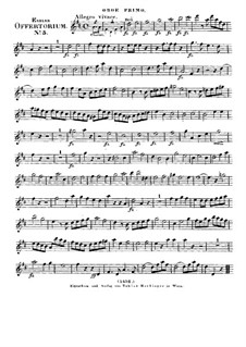 Jubilate Deo omnis terra, HV 91: Oboenstimme I by Joseph Eybler