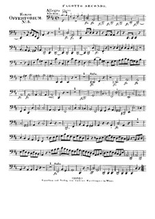 Jubilate Deo omnis terra, HV 91: Fagottstimme II by Joseph Eybler