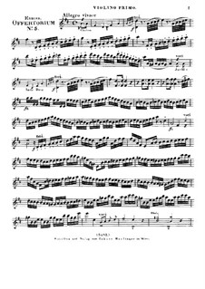 Jubilate Deo omnis terra, HV 91: Violinstimme I by Joseph Eybler