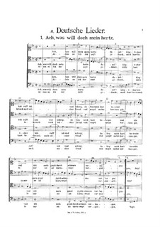 Weltliche Werke: Deutsche Lieder by Heinrich Isaac