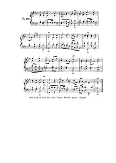 Choix de chorals: Choral No.98 by Johann Sebastian Bach