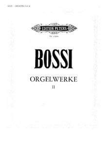 Ausgewählte Stücke für Orgel: Buch II by Marco Enrico Bossi