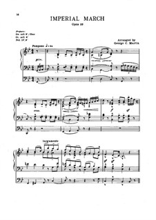 Imperial March, Op.32: Für Orgel by Edward Elgar