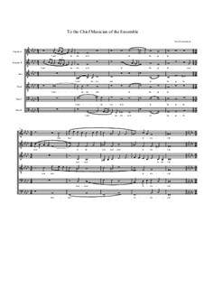 Psalm No.8, Op.7: Psalm No.8 by Dov Rosenschein