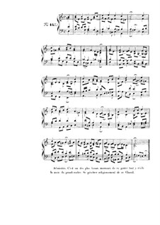 Choix de chorals: Choral No.143 by Johann Sebastian Bach