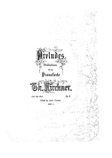 Präludien, Op.9: Nr.9-16 by Theodor Kirchner