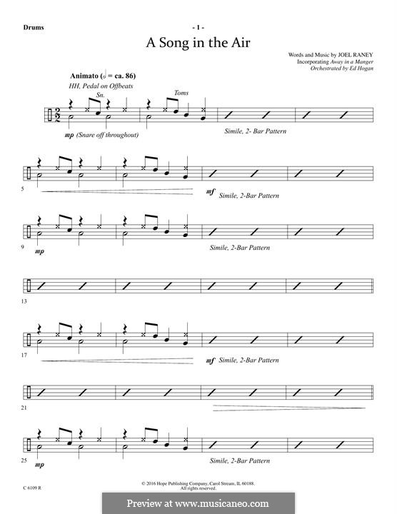 A Song in The Air: Drums part by Joel Raney