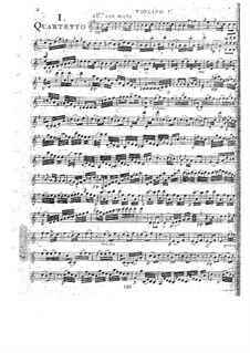 Streichquartette, Op.52: Quartett Nr.3 in G-Dur, G.234 by Luigi Boccherini