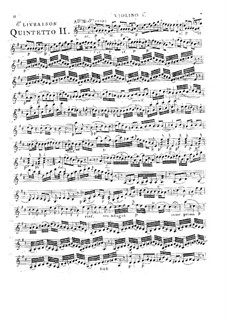 Streichquintette, Op.25: Quintett Nr.5 in D-Dur, G.299 by Luigi Boccherini