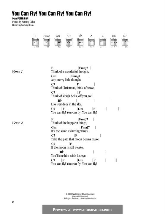 You Can Fly! You Can Fly! You Can Fly! (from Peter Pan) von S. Fain auf