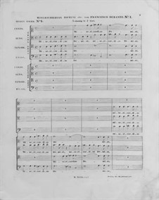 Misericordias Domini für Doppelcho: Nr.1 in C-Dur by Francesco Durante