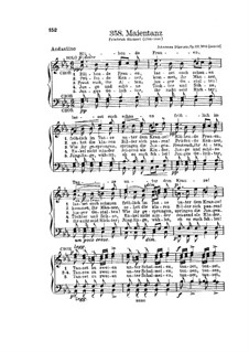 Gesänge für Männerchor, Op.22: Nr.6 Maientanz by Johannes Dürrner