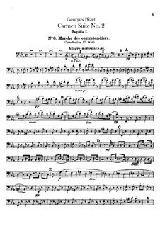Zweite Suite: Fagottstimme by Georges Bizet
