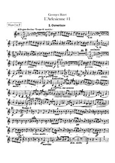Suite I: Hörnerstimmen by Georges Bizet