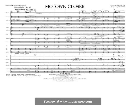 Motown Closer: Vollpartitur by Linda Ronstadt, Smokey Robinson, Nicholas Mira