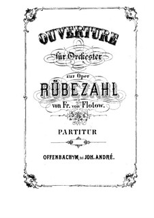 Rübezahl: Ouvertüre by Friedrich von Flotow