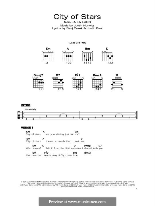 Instrumental version: Für Gitarre by Justin Hurwitz