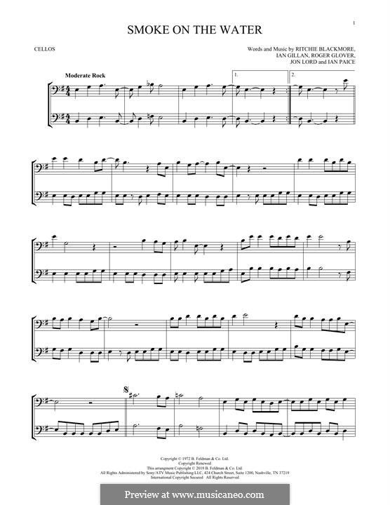 Instrumental version: Für Cello by Ian Gillan, Ian Paice, Jon Lord, Ritchie Blackmore, Roger Glover