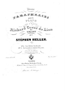 Impromptu über Thema aus 'Richard Coeur de Lion' von A. Gretry, Op.26: Für Klavier by Stephen Heller