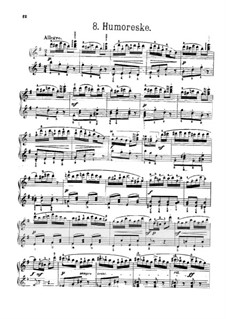 Skizzen für Klavier, Op.77: Nr.8 Humoreske by Heinrich Hofmann