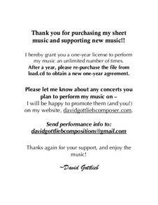 Etude No.1 for Solo Guitar: Etude No.1 for Solo Guitar by David Gottlieb