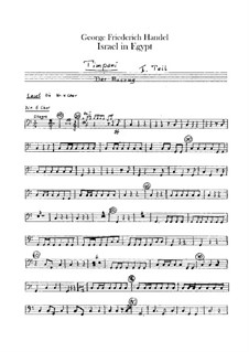 Israel in Ägypten, HWV 54: Paukenstimme by Georg Friedrich Händel