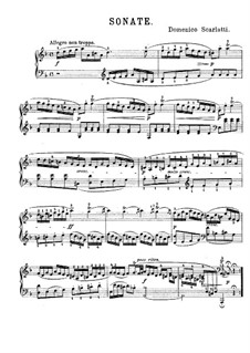 Sonate Nr.366 in d-Moll, K.1 L.366 P.57: Für Klavier by Domenico Scarlatti