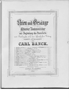 Il mio bel foco: Für Stimme und Klavier by Benedetto Marcello