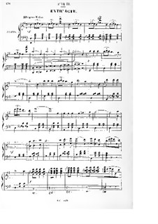 La marquise des rues: Akt III, für Solisten, Chor und Klavier by Florimond Hervé