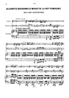Fragmente: Teile II-III, für Klaviertrio by Ludwig van Beethoven