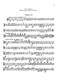 Benvenuto Cellini, H.76 Op.23: Ouvertüre – Trompete- und Kornettstimmen by Hector Berlioz