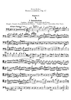 Romeo und Julie, H.79 Op.17: Fagottstimmen by Hector Berlioz