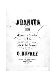 Joanita: Joanita by Gilbert-Louis Duprez